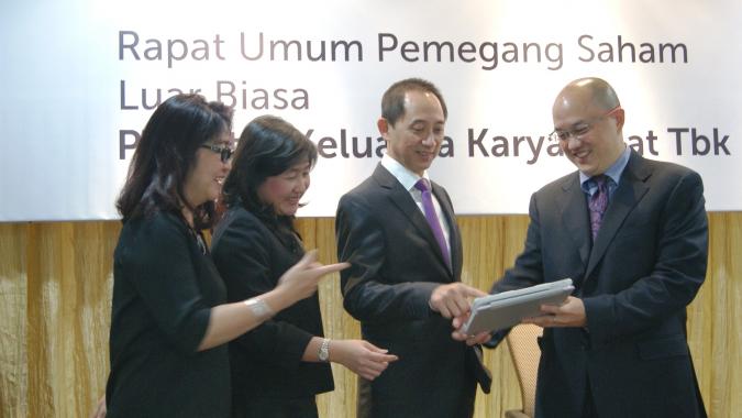 Opsi saham setelah stock split