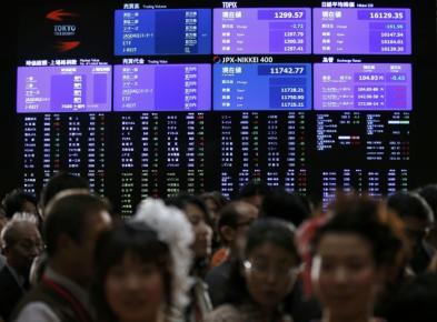 Asian shares ease; dollar firms after Fed minutes