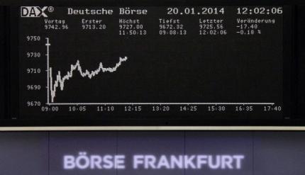 Europe shares set for monthly loss on emerging markets worri