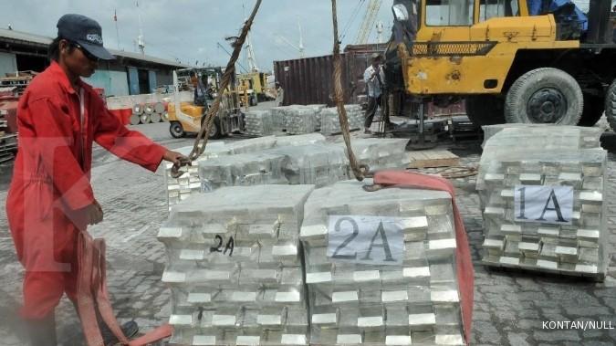 Tahun depan, ekspor produk timah wajib lewat bursa