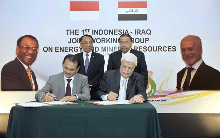 Penandatanganan kerjasama Indonesia-Irak