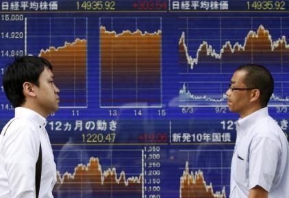 Nikkei Falls on U.S. Growth Concerns ; Exporters Weak