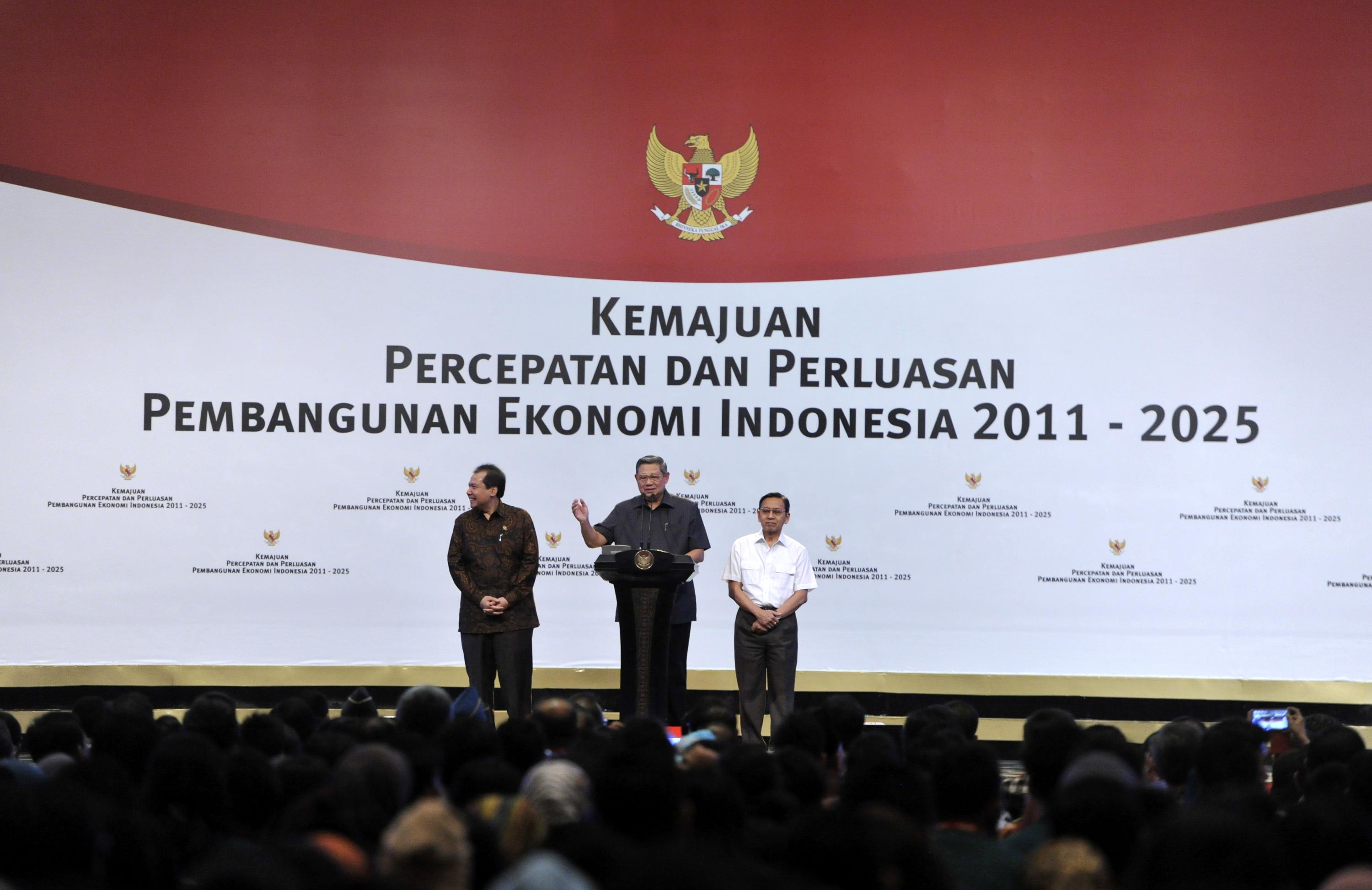 Joko Widodo Hadiri Peresmian Proyek MP3EI Oleh SBY