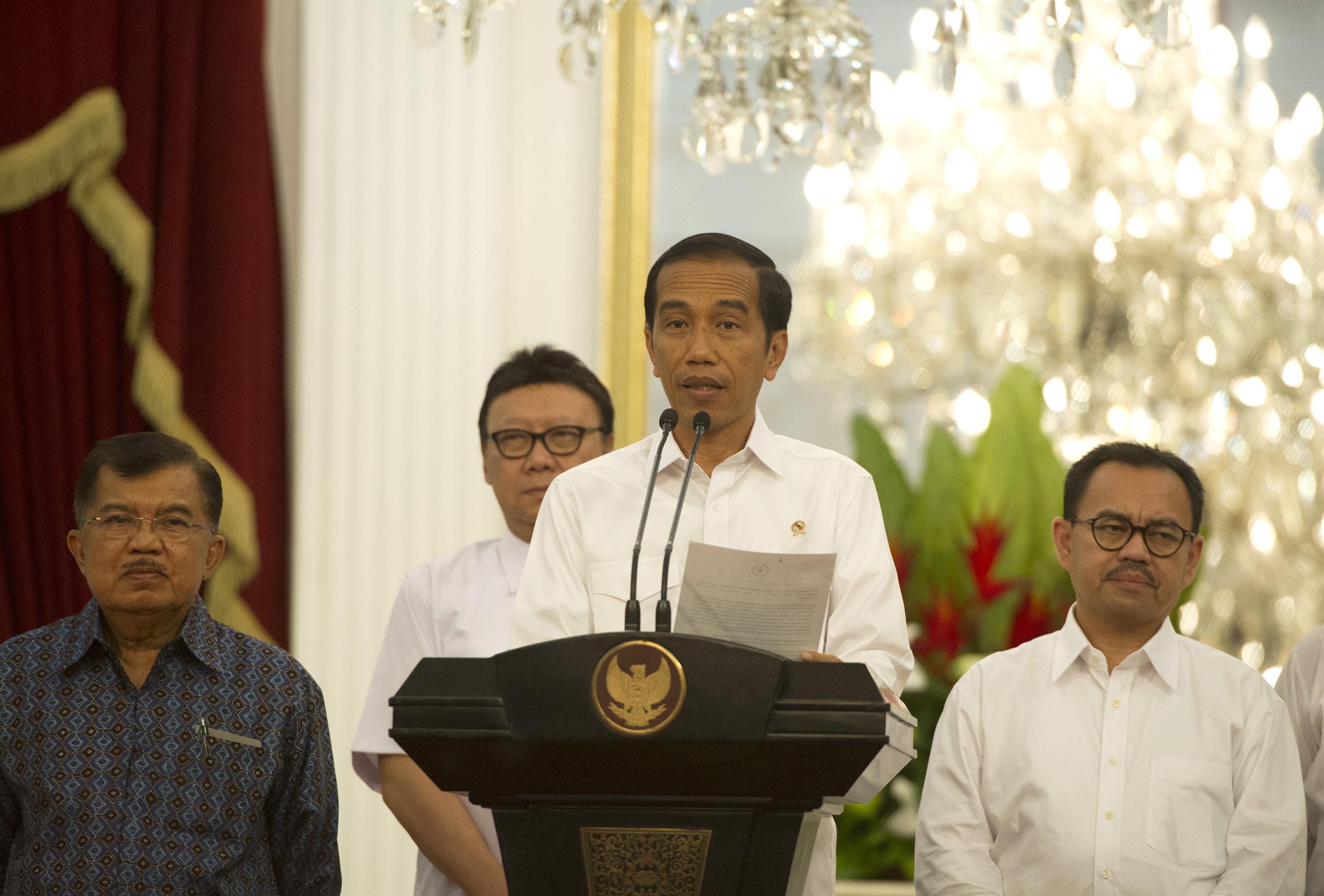 Dihadapan Para Bankir, Jokowi Harapkan Partai Bersatu Untuk Kepentingan Bangsa