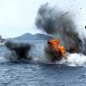 TNI AL Kembali Ledakan Kapal Asing Pencuri Ikan Di Kepulauan Riau