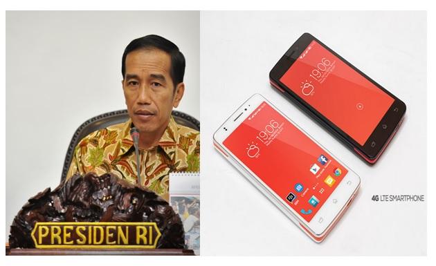 Ponsel yang Dipromosikan Jokowi Buatan China Atau Indonesia? Ini Datanya