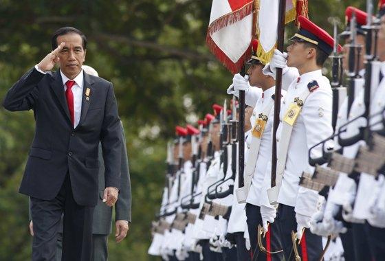 PHOTO: Jokowi First Official State Visit To Singapore