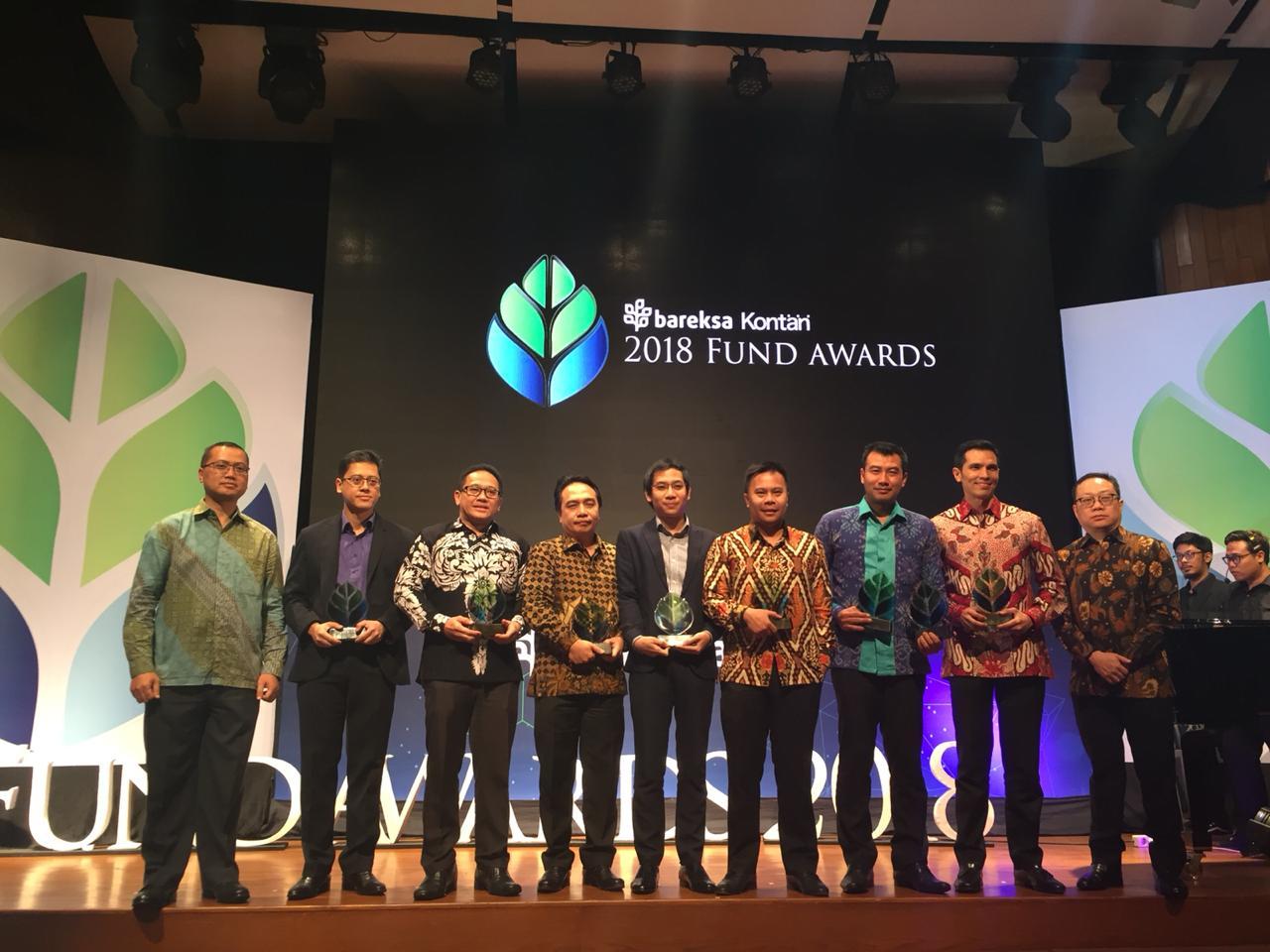 Bareksa-Kontan 2018 Fund Awards Berikan 33 Penghargaan Industri Reksa Dana
