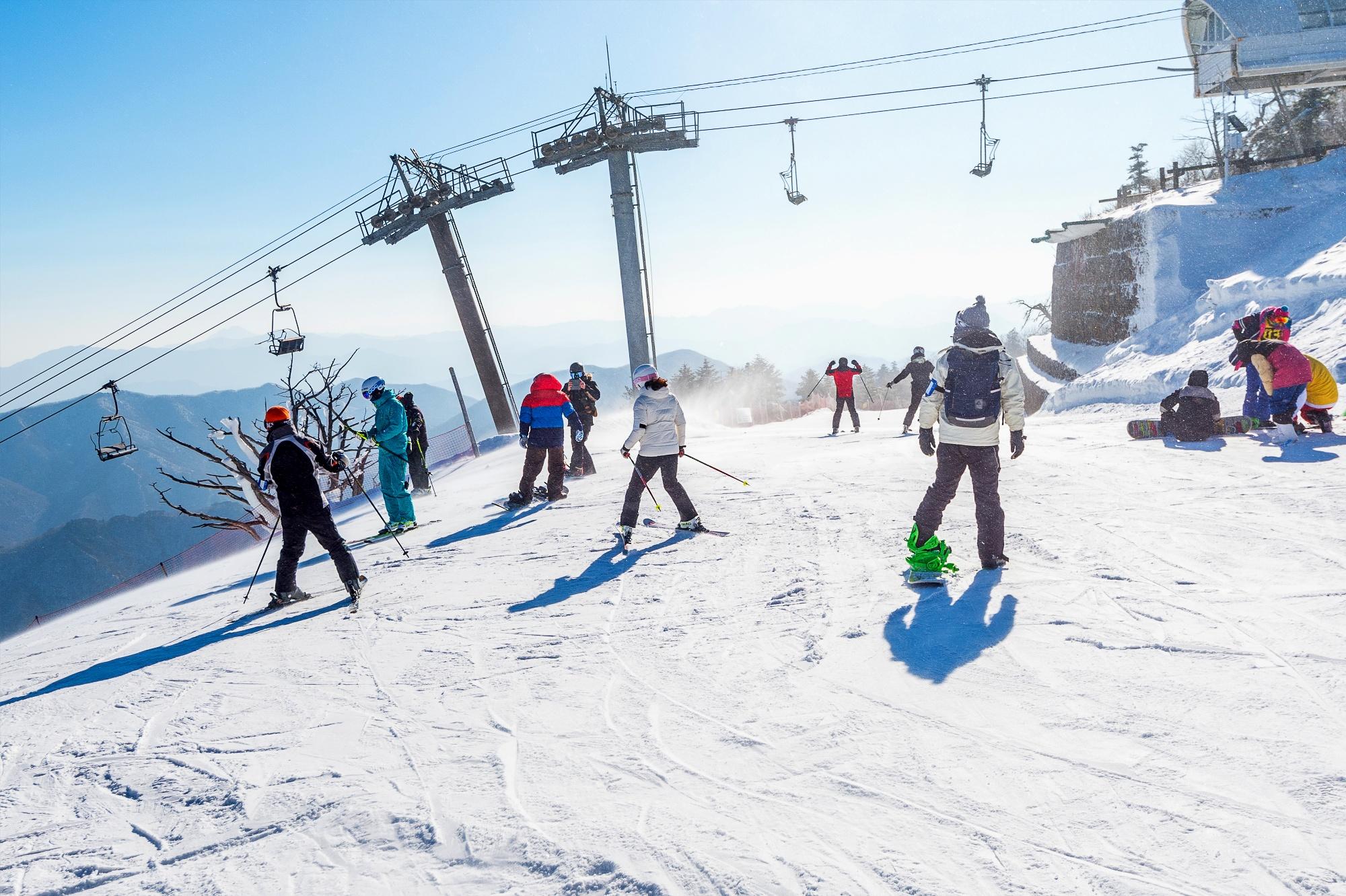 Mau Liburan Main Ski di Korea? Cukup Nabung Rp10.000 Per Hari