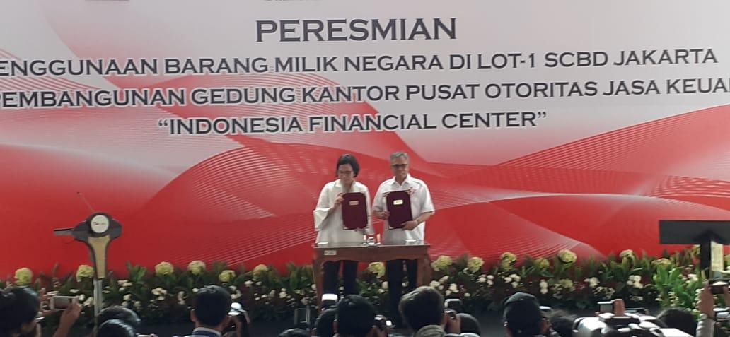 Manfaatkan Tanah Kemenkeu, OJK Bangun Gedung Indonesia Financial Center di SCBD