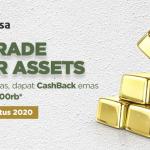 Upgrade Your Asset, Beli Emas Dapat Emas Rp500.000 di Bareksa