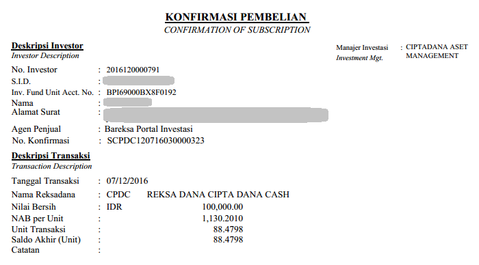 Beli Reksa Dana Tidak Ada Fisiknya Lantas Apa Bukti