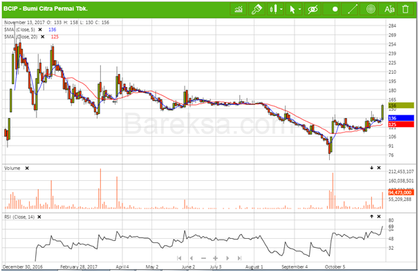 BCIP Meroket 20 Persen, Ini Prospek Harga Saham Bumi Citra Permai